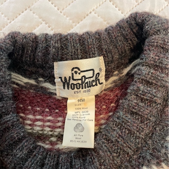 Vintage Woolrich wool sweater - Picture 3 of 4